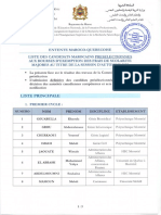 1 - Automne 2020 - Resultats - Maroc