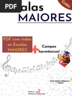 Escalas Maiores e Campos Harmonicos Prof. Silvio Ribeiro