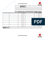 Risk Assessment Form