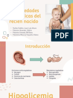 Enfermedades Metabólicas Del Recien Nacido