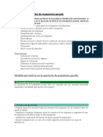 Incidentes y Medidas de Control Operacion Maquinaria Pesada