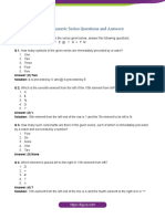 Alphanumeric Series Questions and Answers