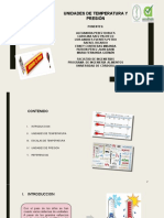 Unidades Temperatura y Presion