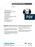 Flextop 2202 Temperature Transmitter: Description