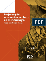 Mujeres, Economía Cocalera en Putumayo