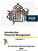 Lec 1 Overview of FM