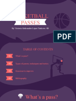 Basketball Passes: by Victoria Aleksandra López Yaskova. 4B