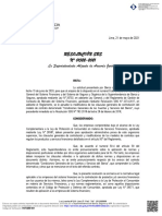 Resolución Sbs #01522-2021: La Superintendenta Adjunta de Asesoría Jurídica