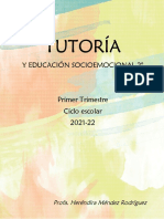 Tema 5. Quíén Soy - Tutoría Secundaria