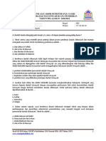 Soal Pas Ski Kelas Viii Mts Sem 1