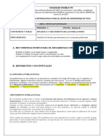 Guía Dinamica de LS Poblaciones 8°