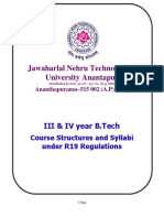 1.CE R19 III IV Year Course Structure Syllabus