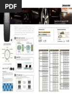 Alenza 001 Product Brochure Bridgestone Tyre Singapore