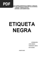 Etiqueta Negra 2021