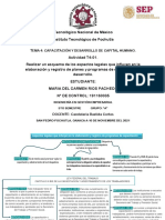 Aspectos Legales Que Influyen en La Elaboración y Registro de Programas de Capacitación