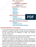 Session 4 - 11 - Demand Forecasting