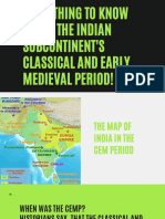 Classical and Early Medieval Periods of India