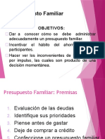 Presupuesto Familiar Opcional