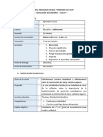 Secundaria 1° y 2° Ciclo VI Tutoría Sesión 1063 - 30 Nov.