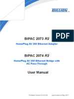 BILLION BIPAC User - Manual - 2073R2 - 2074R2