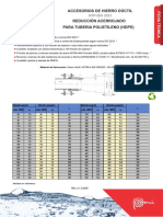 Reduccion Acerrojada para Polietileno