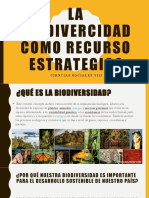 LA BIODIVERCIDAD COMO RECURSO ESTRATEGICO Grupo 1