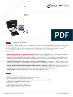 Ultrasonic Pulse Analyzer Controls