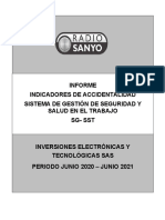 Informe Indicadores Accidentalidad