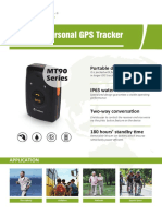 2G/3G/4G Personal GPS Tracker: MT90 Series