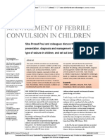 MANAGEMENT OF FEBRILE in Children