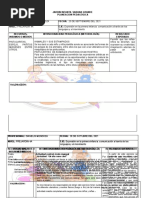 Planeación Pedagogica 25-29 de Octubre