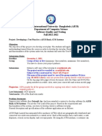 American International University-Bangladesh (AIUB) Department of Computer Science Software Quality and Testing Fall 2021-2022