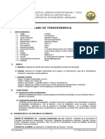 Silabo Competencias Termodinamica ESIP - 2020-II