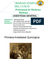 Anestesia General