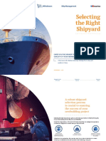 Selecting The Right Shipyard WILHELMSEN 1