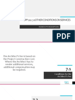 SPP 202 Other Conditions On Services