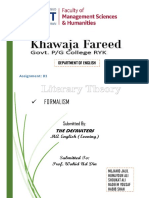 Formalism Presentation 01