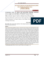 Occurrence Level of Urban and Peri-Urban Farming Activities Across Major Network Links of Nairobi County, Kenya - IJAAR @scribd