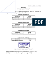 PROFORMA