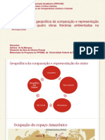 Breve Análise Sobre A Geopolítica Da Comparação Elysmeire e Adriana