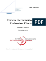 Revista Iberoamericana de Evaluación Educativa