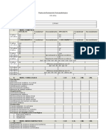 Pauta de Evaluación Fonoaudiológica