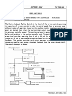 Bhel - Proportional Servo Based Ehc Control - Analysys and Troubleshooting