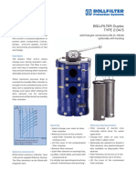 Bollfilter Duplex TYPE 2.04.5: Application