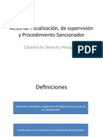 Décimo Primera Clase Actos de Fiscalización