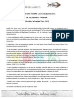 Convocatoria Primera Caravana Eco Ciclista