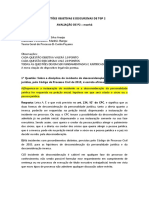 Questões Objetivas e Discursivas de TGP 2 Sem Gabarito - P2