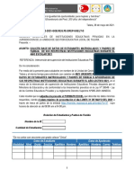 Oficio Múltiple #072-2021 - Solicito Base de Datos de Estudiantes Matriculados y PPFF 2021