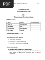 STR - TP-1 - Travaux Pratiques