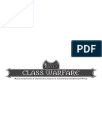 Dungeon World - Class Warfare (FR) - 1-10